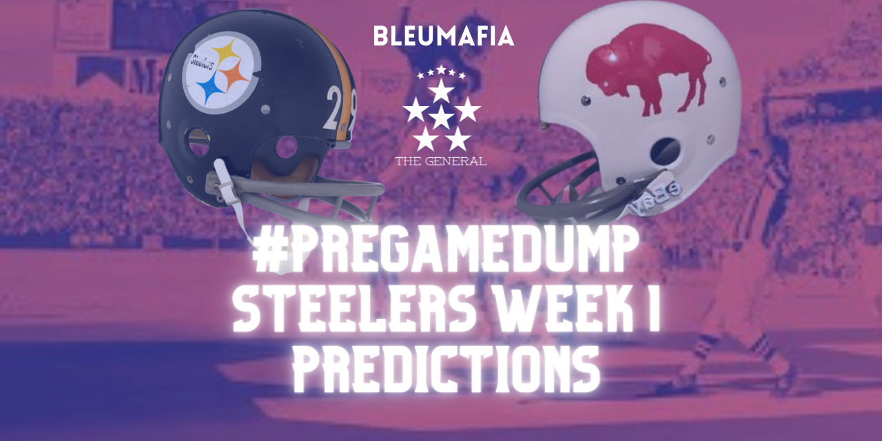 #PREGAMEDUMP – Steelers Week – Predictions