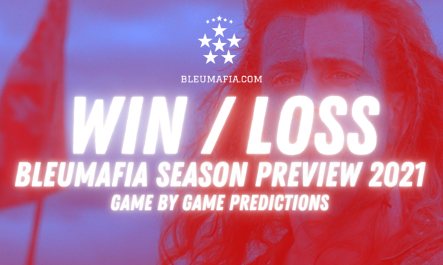 Bleumafia Game by Game Season Preview 2021