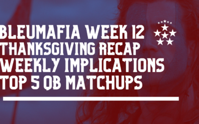 BLEUMAFIA PODCAST WEEK 12