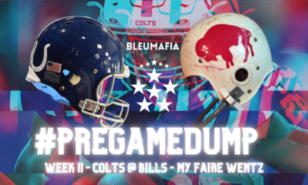 #PREGAMEDUMP – Week 11 – Colts @ Bills – My Faire Wentz