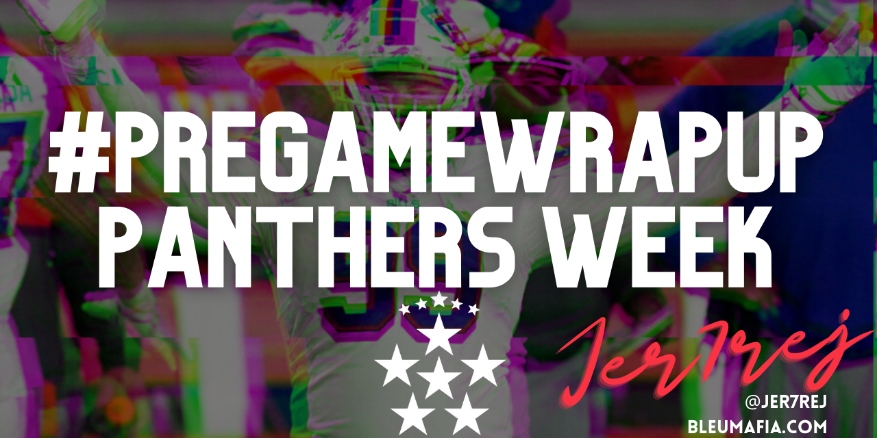 #PREGAMEDUMP – Kitty Talk – Panthers Week