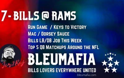 #BLEUMAFIA Ep 7 – Game Week – Bills @ Rams | Top 5 QB Matchups Around the NFL