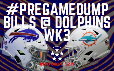 #PREGAMEDUMP – Week 3 – @ Miami