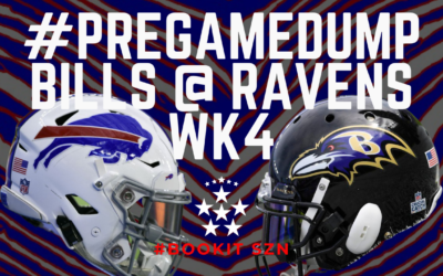 #PREGAMEDUMP – Week 4 Bills @ Ravens – How Do You Respond?