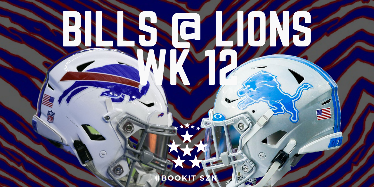 BLEUMAFIA Week 12 – Thankful for My Guys – Bills @ Lions – QB Implications Top 5 Matchups