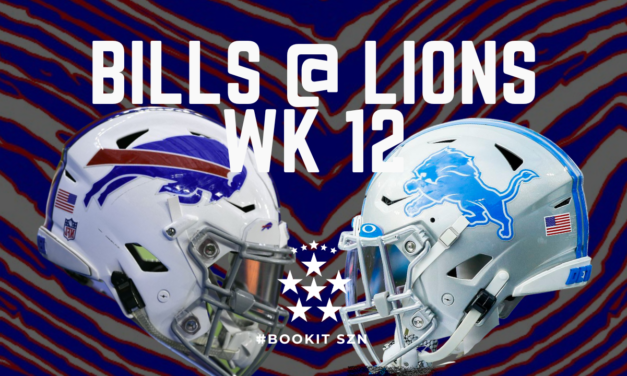 BLEUMAFIA Week 12 – Thankful for My Guys – Bills @ Lions – QB Implications Top 5 Matchups