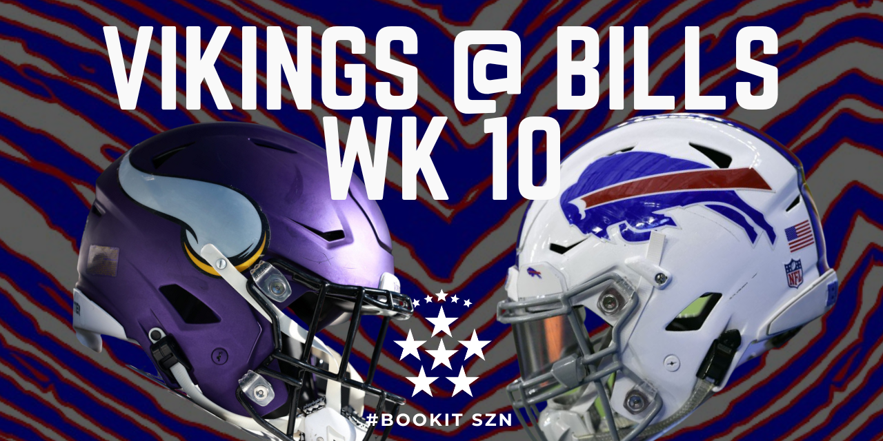 #PREGAMEDUMP – Week 10 – Vikings @ Bills – To Play or Not to Play