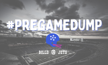 #Pregamedump Week 1 – Jets